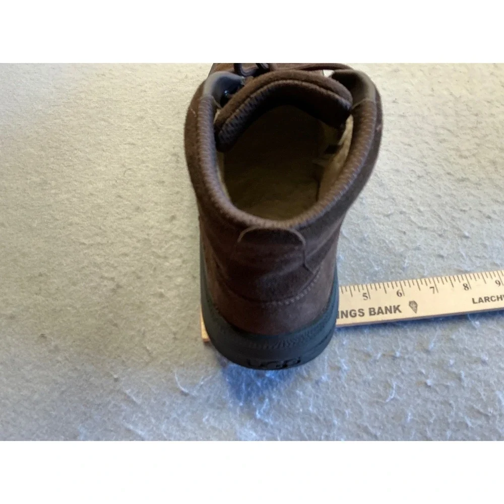 UGG Neumel Weather Hybrid Brown Suede Chukka Boots Mens 11 Lug Sole 1151773